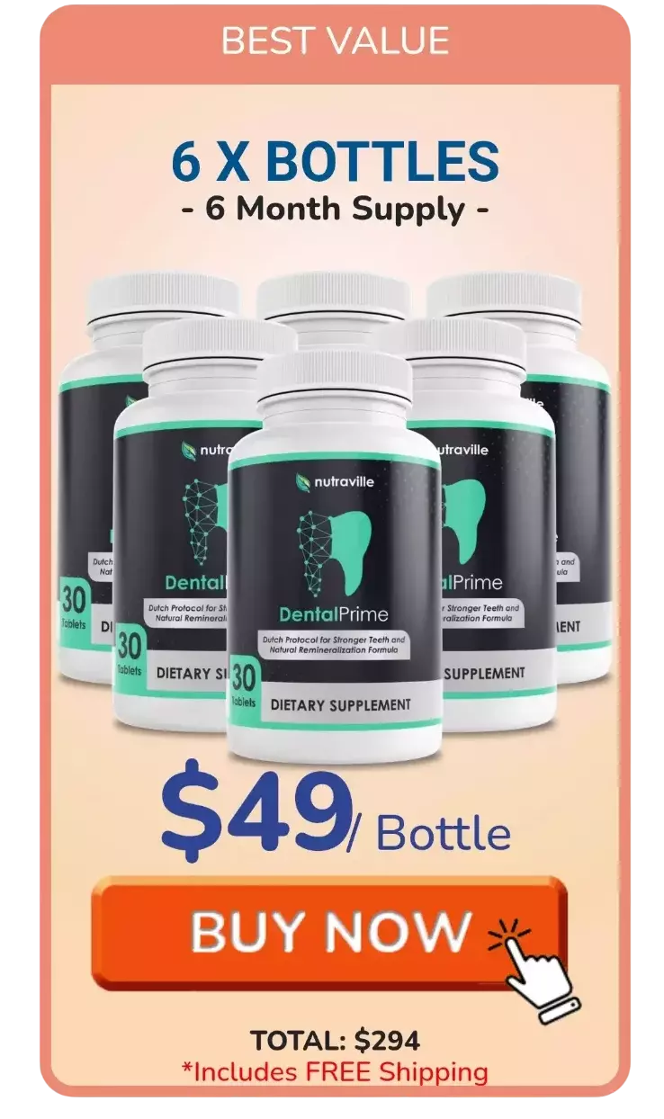 DentalPrime™ 6 bottles pricing